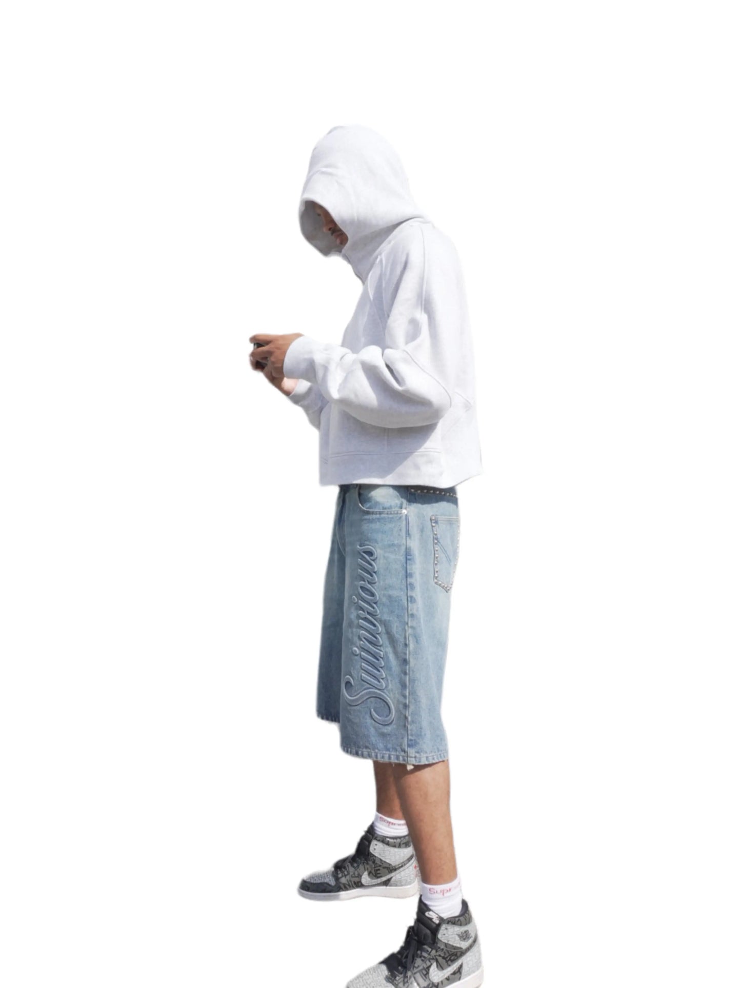 SUINVIOUS DENIM SHORTS